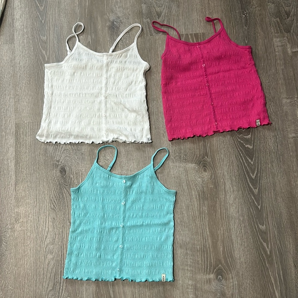 Set of three tank tops from Abercrombie kids